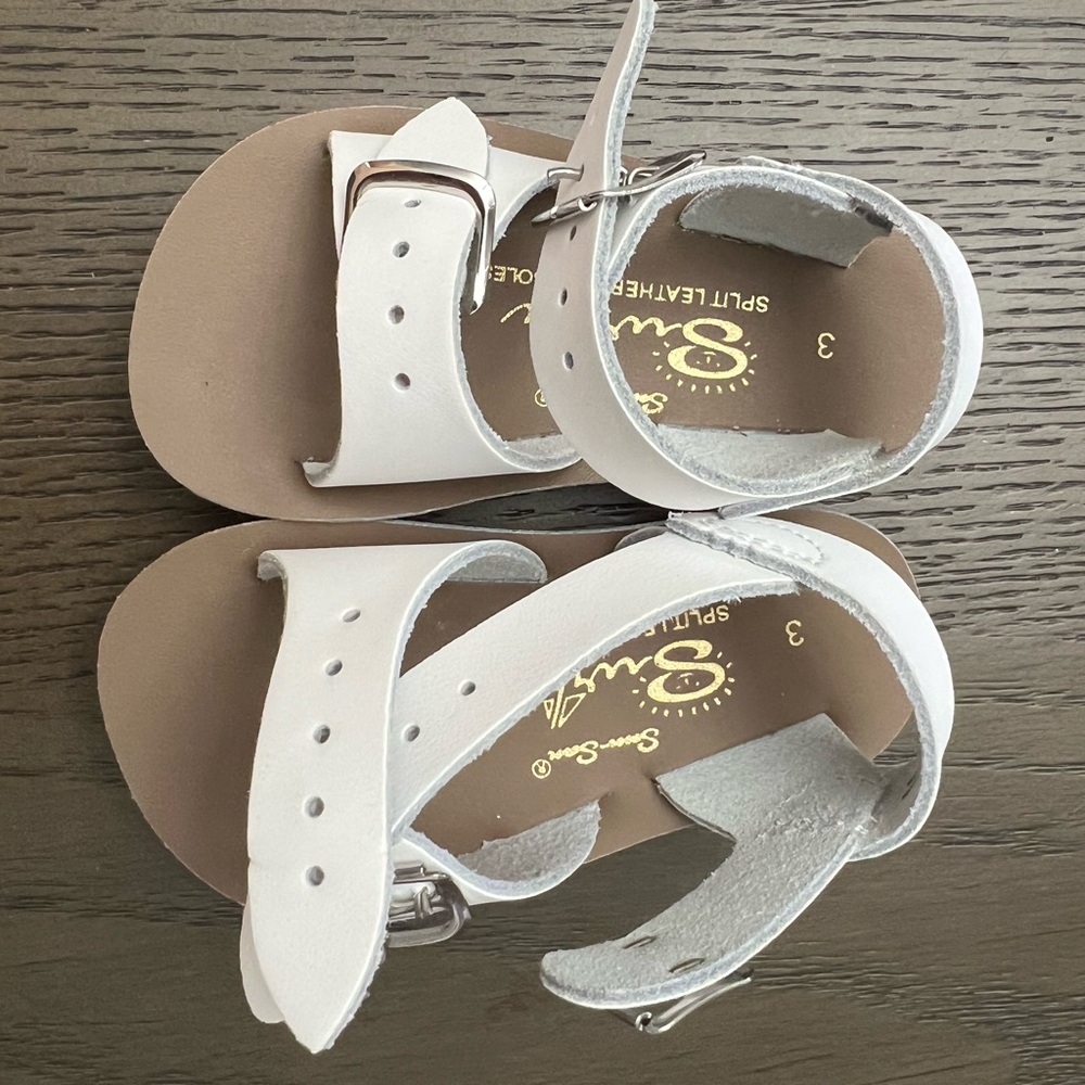 Toddler boy SunSans sandals - NEVER WORN!